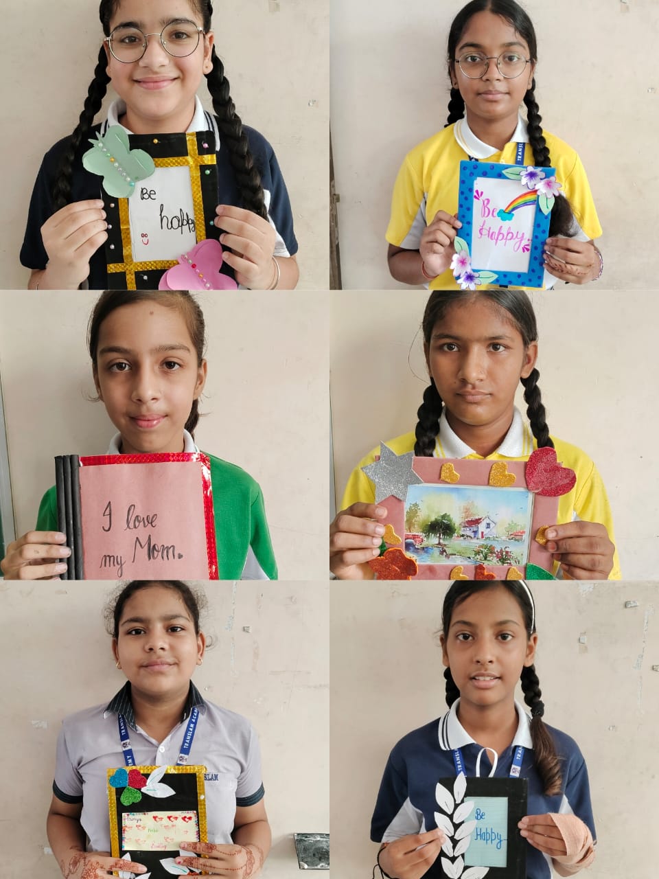 Frame Making Competition Intra Class Photo Frame Making Competition - Translam Academy Mawana